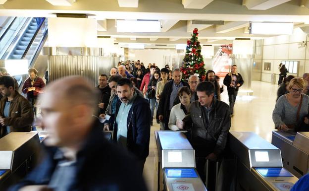 La huelga de transportes no ha podido con Santo Tomás