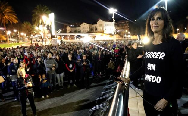 Euskadi protagoniza diferentes quedadas runners con el lema «Ni una menos»