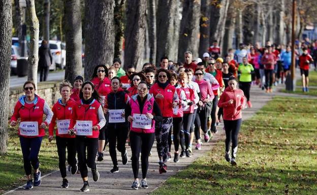 Vitoria también se une a la causa 'Ni una menos' en recuerdo de Laura Luelmo