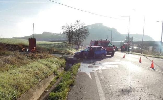 La muerte en accidente de tráfico de un vitoriano con raíces navarras sacude Los Arcos