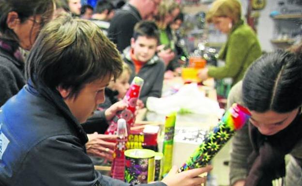 El ruido de los petardos pierde presencia estas Navidades