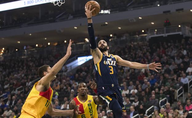 Ricky Rubio se lesiona y los Jazz lo acusan con una derrota