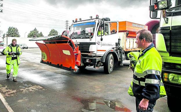 Álava se prepara para el frío, el hielo y los copos de nieve