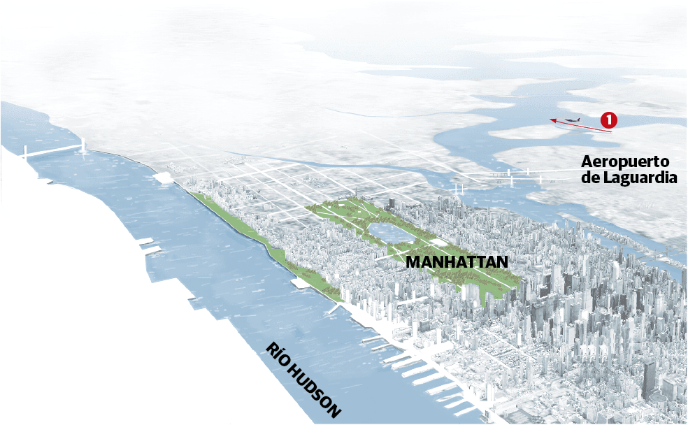 Diez años del amerizaje de Manhattan que pasmó al mundo