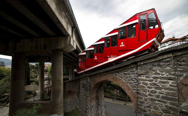 El funicular de Artxanda bate su récord de viajeros en 2018