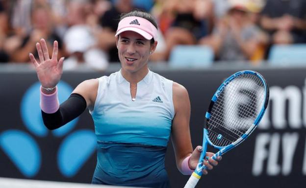 Muguruza arranca con victoria en el Open de Australia