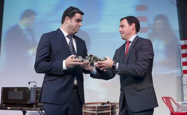 La empresa de motores eléctricos Lancor recibe en Muskiz el premio Marcelo Gangoiti