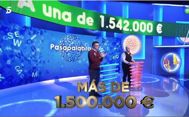 ¿Quién ganará hoy el bote de 'Pasapalabra' con 1,5 millones de euros?