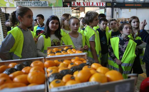 Premios por comer fruta, verdura y pescado azul