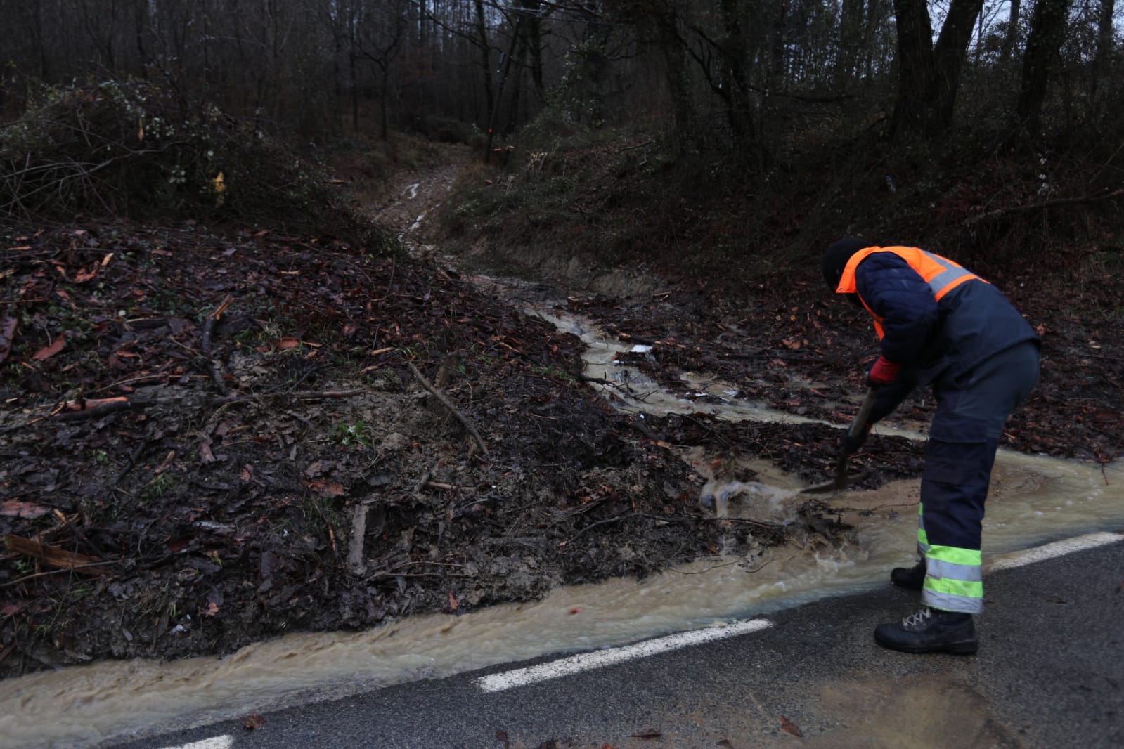 El temporal de nieve y lluvia llega a Euskadi