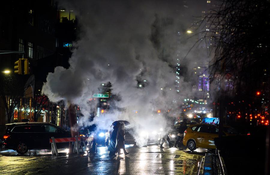 A 30 grados bajo cero en el medio este de Estados Unidos