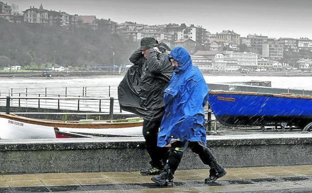 Frío y nieve a 400 metros para las próximas horas en Bizkaia