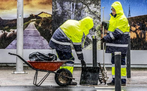 Vitoria activa el Plan de Nevadas ante la llegada del frío este fin de semana