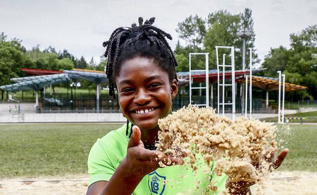 La atleta Tessy Ebosele y su 'no récord'