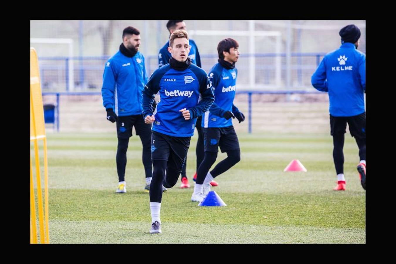 Las caras nuevas del Alavés en el entrenamiento