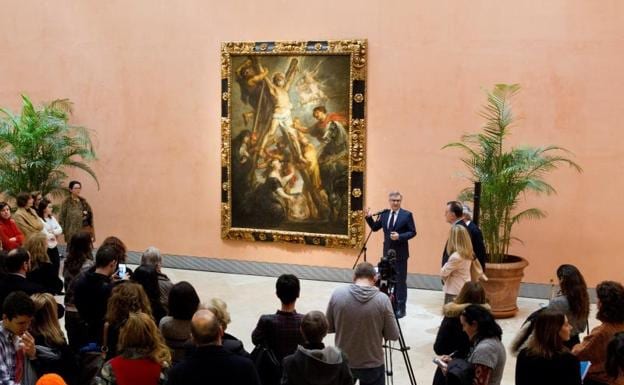 Otro Rubens se instala en el Palacio de Villahermosa