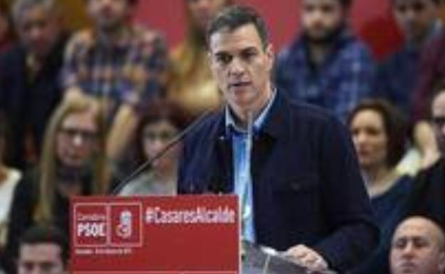 Sánchez amenaza con elecciones el 14 de abril