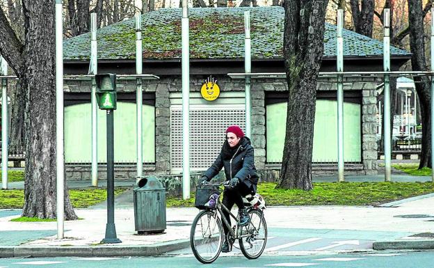 Vitoria recupera el servicio de alquiler de bicis en el parque de La Florida