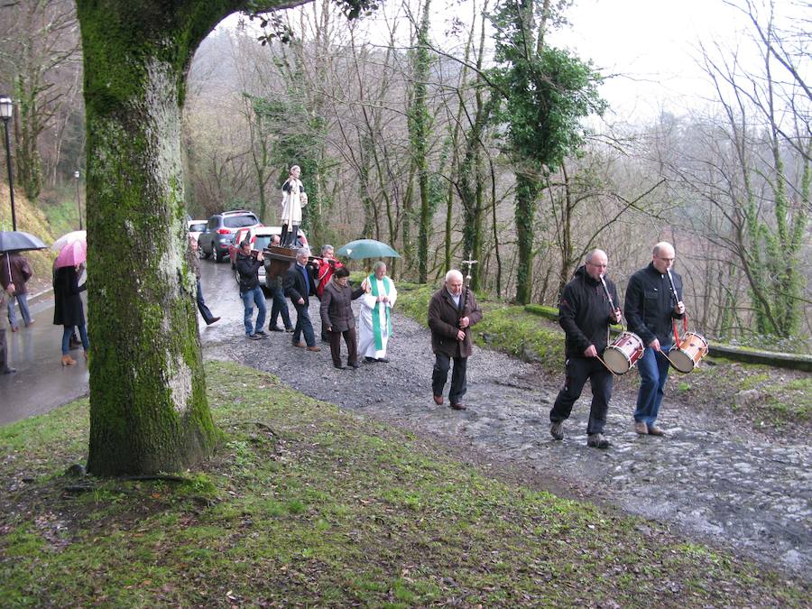 Pendientes del diámetro de la encina de Zeanuri