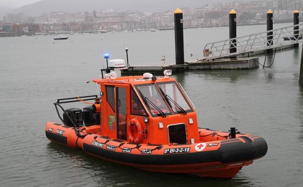 La Cruz Roja rescató a 19 personas del mar durante 2018 en Getxo