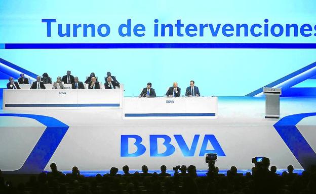 BBVA afronta la junta de accionistas más convulsa de su historia por el 'caso Villarejo'