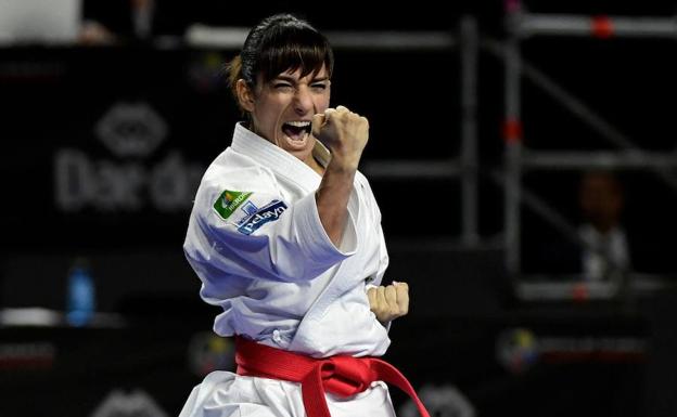 Sandra Sánchez, karateca, campeona del mundo y solidaria