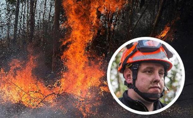Detenido el jefe de voluntarios de Ramales por los incendios que asolaron Cantabria