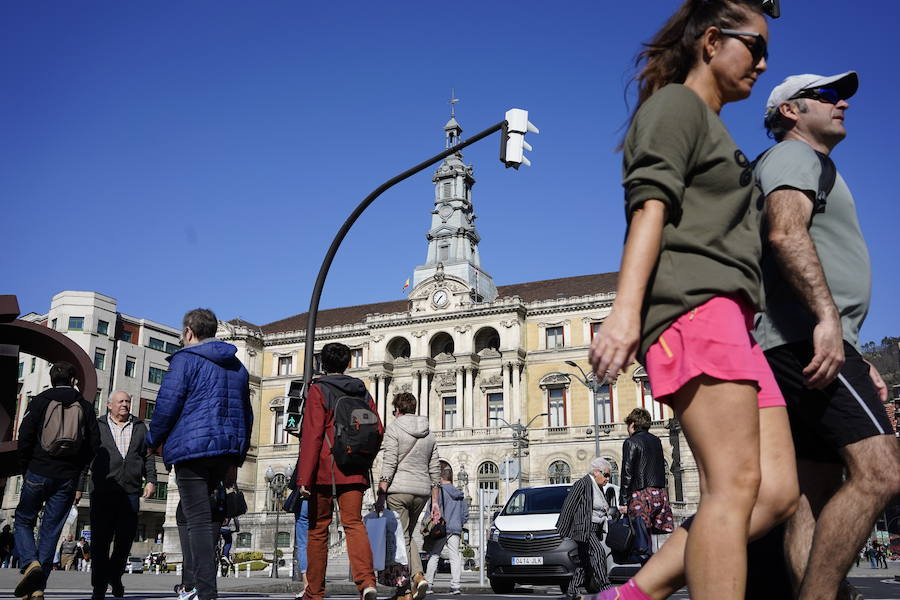 Buen tiempo y polen en el veranillo de febrero