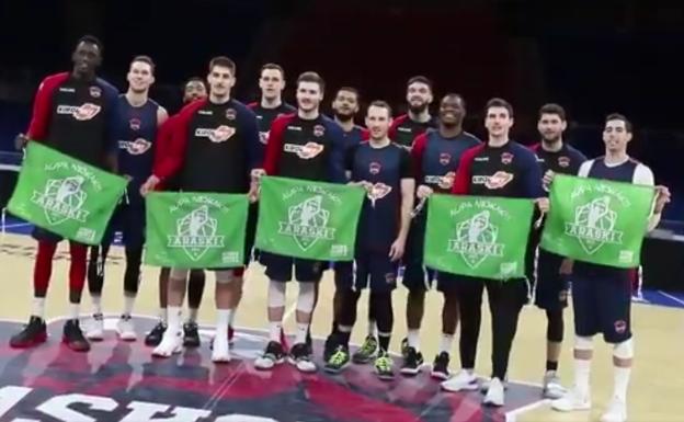 El Baskonia anima al Araski para la Copa: «Aupa neskak!»