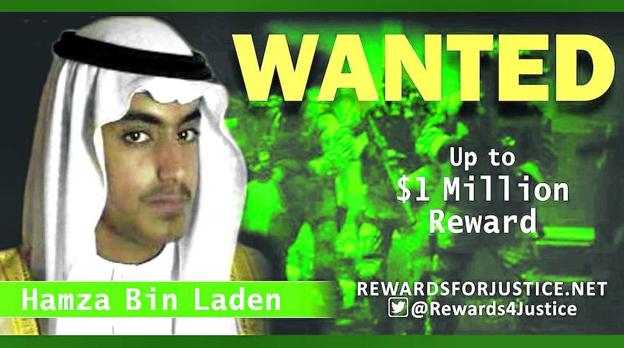 EE UU ofrece un millón de dólares por el hijo de Bin Laden