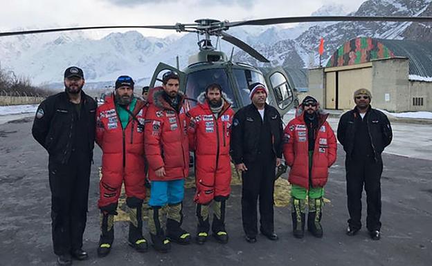 Txikon inicia la búsqueda de Nardi y Ballard en el Nanga Parbat