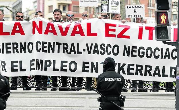 Navantia da diez días a la plantilla de La Naval para que escoja un destino