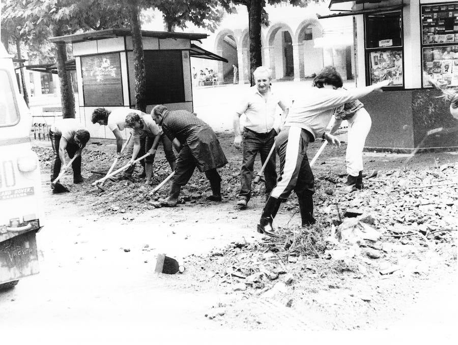 Las inundaciones de 1983, un triste recordatorio del riesgo