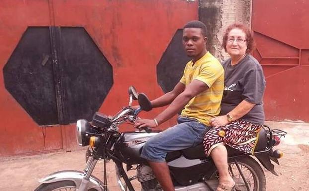 Una misionera de Carranza inicia una colecta para rescatar a un joven de El Congo