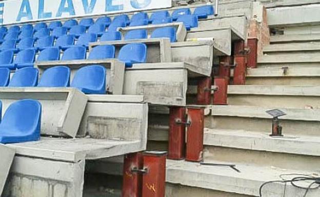 Deficiencias de «poca importancia» en Mendizorroza, pero que impresionan