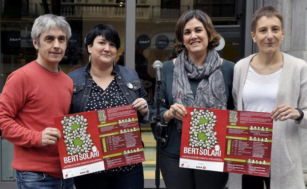 Bizkaiko Bertsolari Gazteen BBK lehiaketaren lehen saioa, Mungian