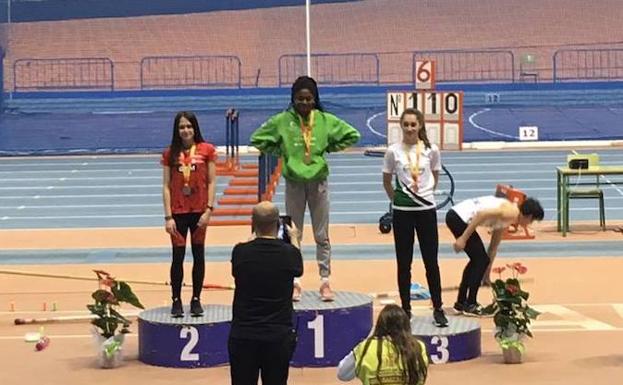 Tessy Ebosele, reina en el estatal sub 18 de Valencia