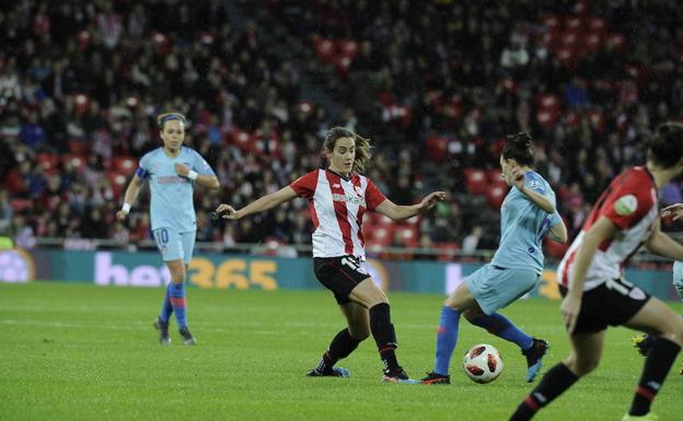 El Atlético femenino buscará el domingo superar en el Wanda Metropolitano el récord de San Mamés