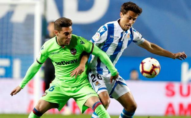 El vitoriano Ander Guevara debuta en Primera División