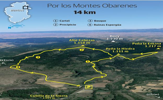 Rutas de montaña: Peña la Hiedra (1.111 m.)