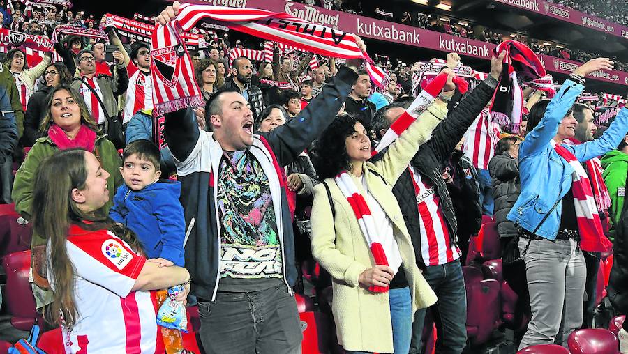 San Mamés, de puente, goles y pintxopote