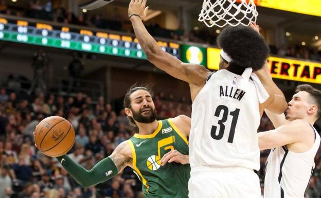 Ricky Rubio se anota su tercera victoria consecutiva con los Jazz