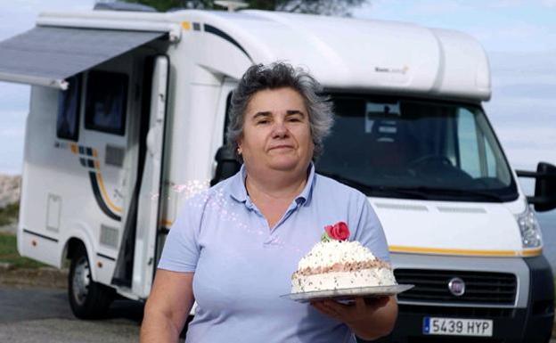 Una bilbaína «de carácter» muestra su faceta más dulce en 'Bake Off'