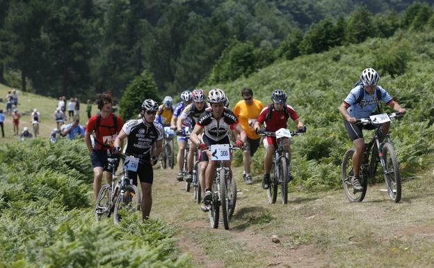 Entorno y ciclistas