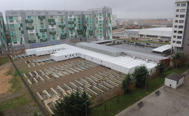 Las familias de Aldaialde denuncian la falta de avances en la construcción del nuevo colegio