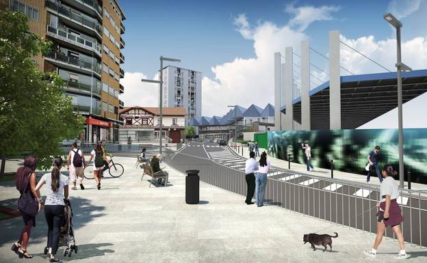 Sestao tirará de la hucha municipal para reformar la Alameda Las Llanas