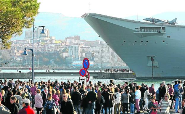 PNV y PSE rectifican en Getxo y rechazan ahora una moción contra los buques de guerra