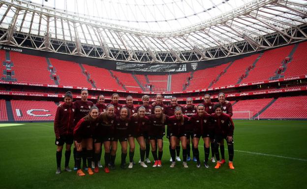 Joseba Agirre: «Es la tercera vez que vamos a jugar en San Mamés y estamos preparadas para ello»