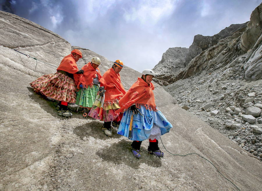 Las cholitas escaladoras