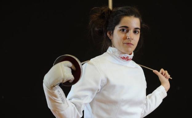María Ascasso competirá en el circuito europeo de esgrima